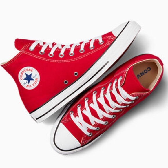 Converse Shoes Red High Top Converse Chuck Taylor All Star Classic